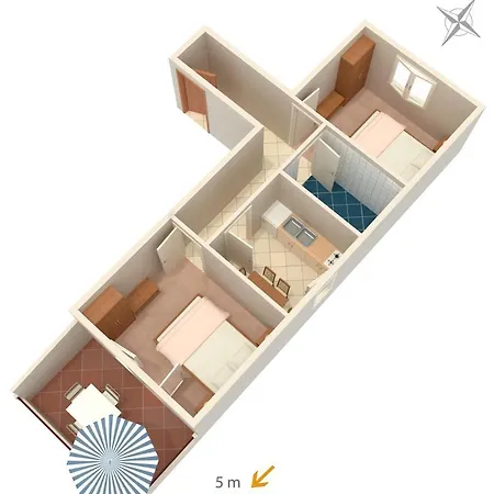 Family-Friendly Apartments With Swimming Pool Zavalatica, Korcula - 183 Apartman *