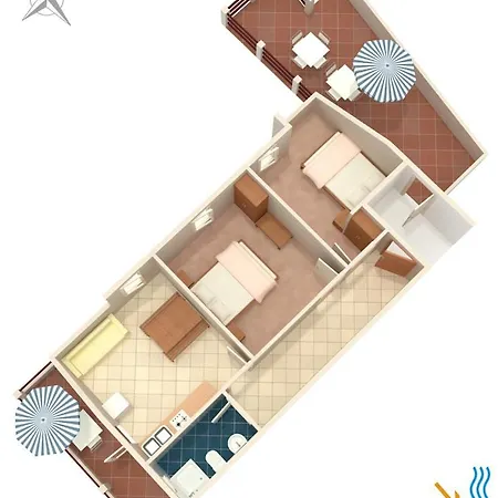 아파트 Family-friendly With Swimming Pool Zavalatica, Korcula - 183 *